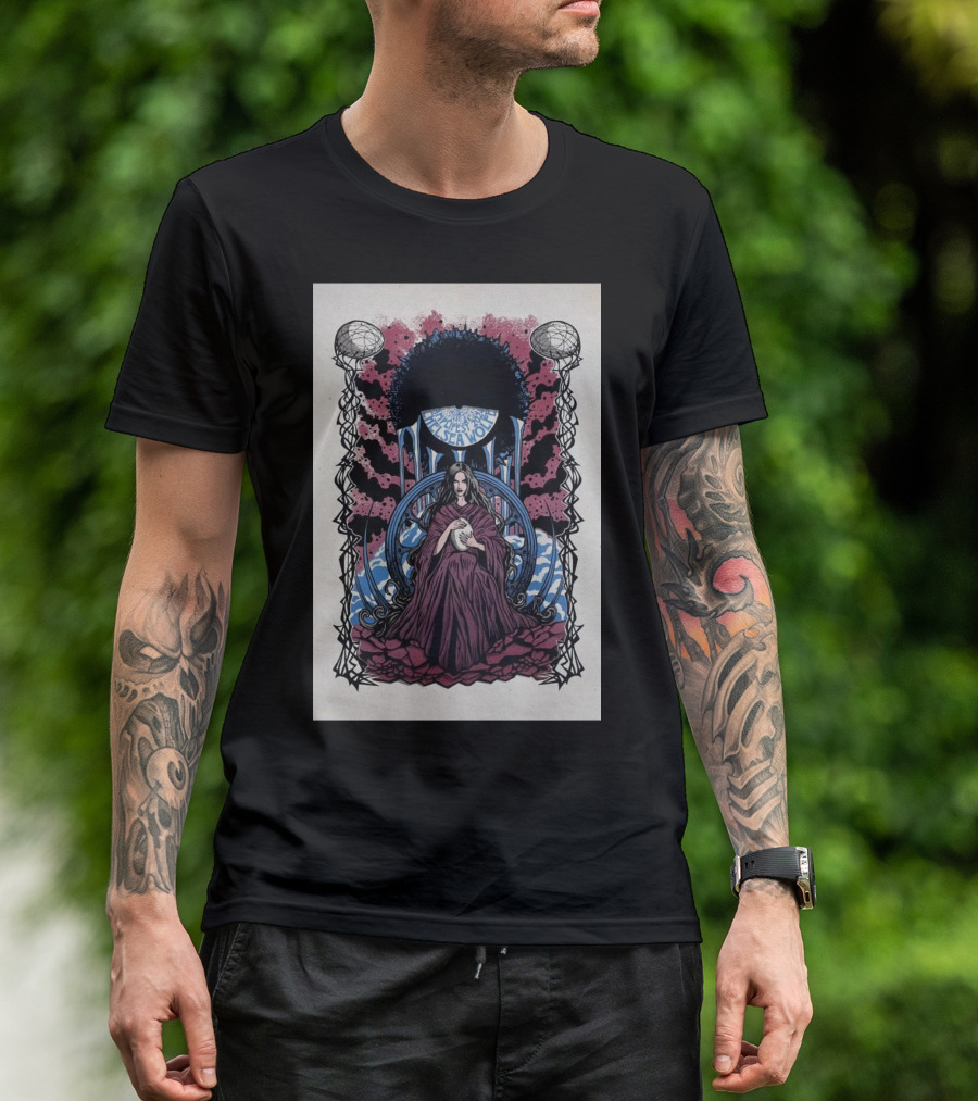 Chelsea Wolfe Amplifest Nov 11 2024 Hard Club Porto Portugal Mystical Gothic T-Shirt