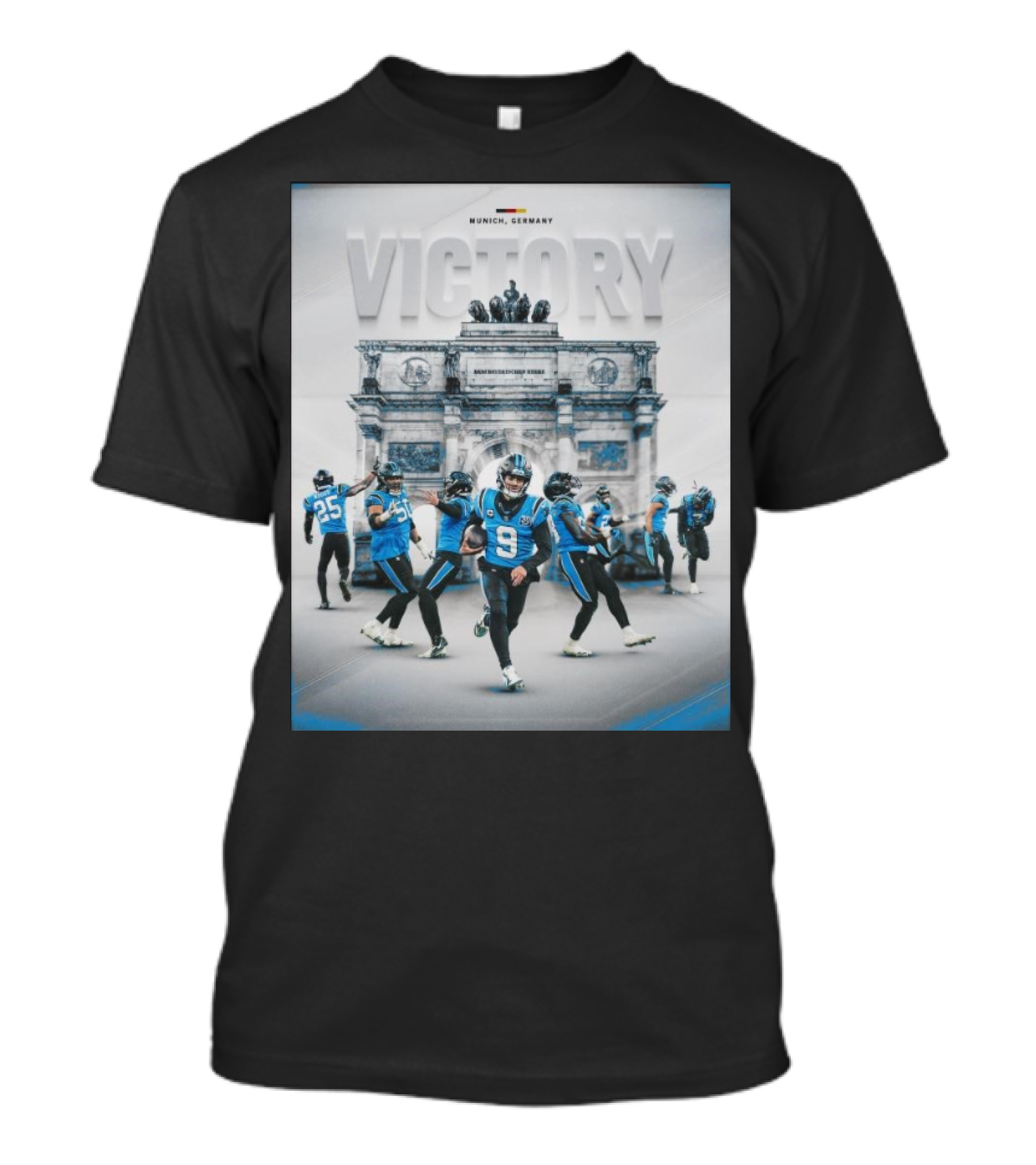 Carolina Panthers Victory Munich Germany Dem Bayerischen Heere T-Shirt