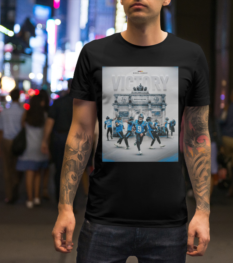 Carolina Panthers Victory Munich Germany Dem Bayerischen Heere T-Shirt