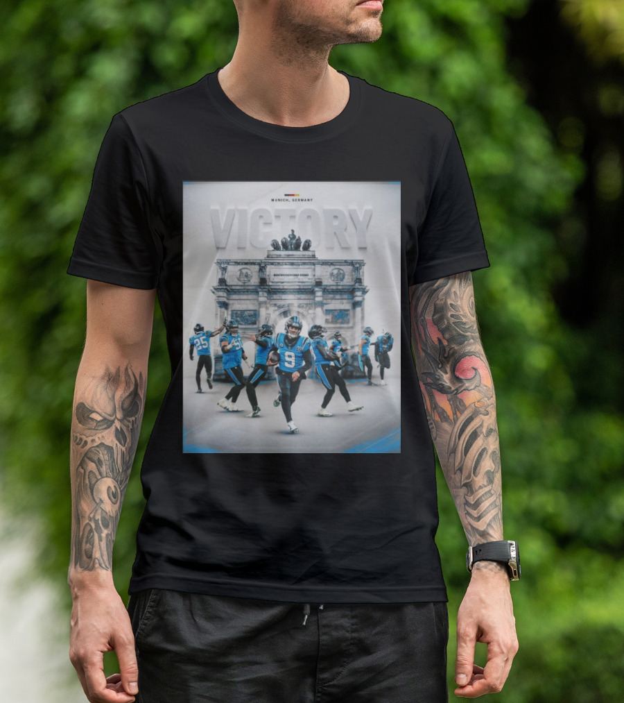 Carolina Panthers Victory Munich Germany Dem Bayerischen Heere T-Shirt
