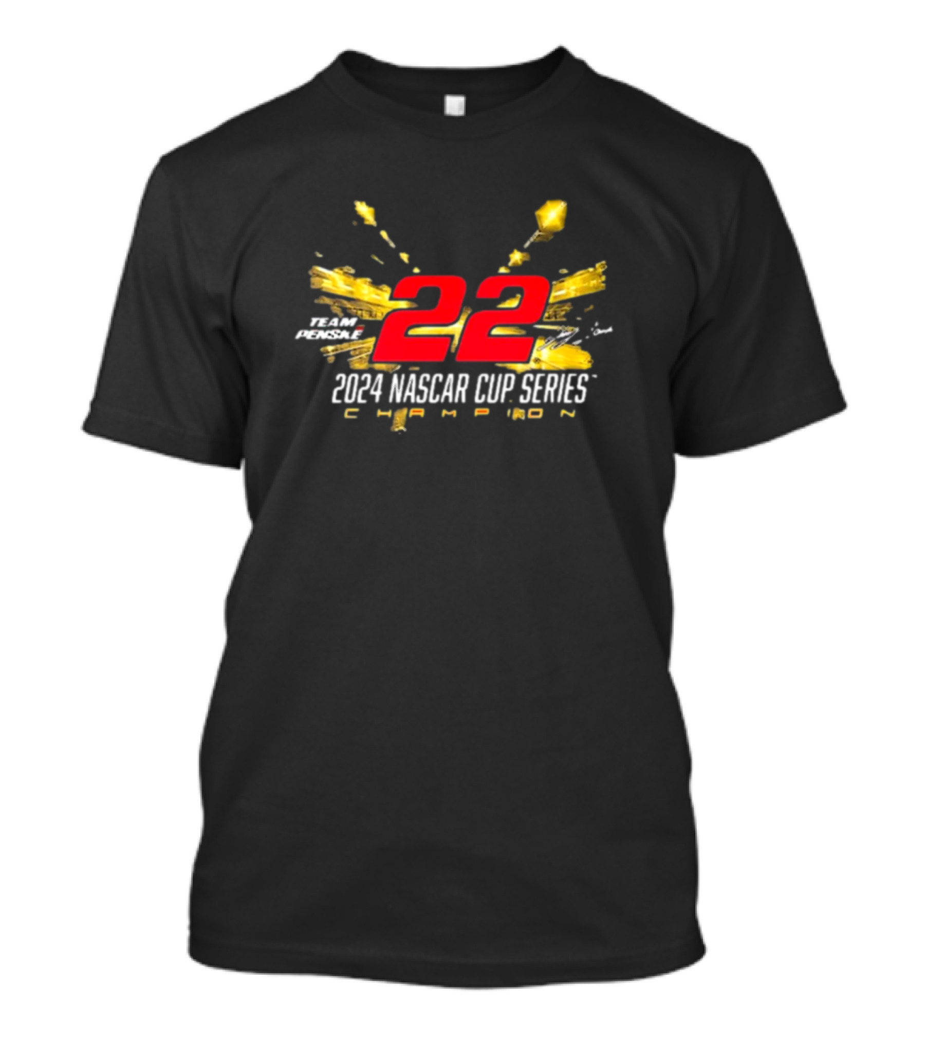 Team Penske 22 2024 NASCAR Cup Series Champion T-Shirt