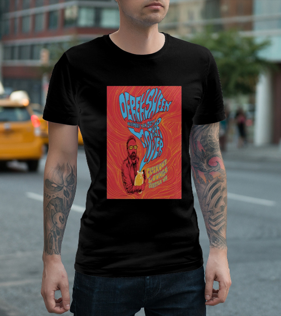 Derek Sheen Mother Lover December 4 2024 Cuckoo's Nest Seattle WA Tour T-Shirt