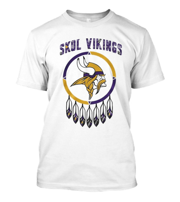 Skol Vikings Minnesota Vikings Native American Heritage Month T-Shirt