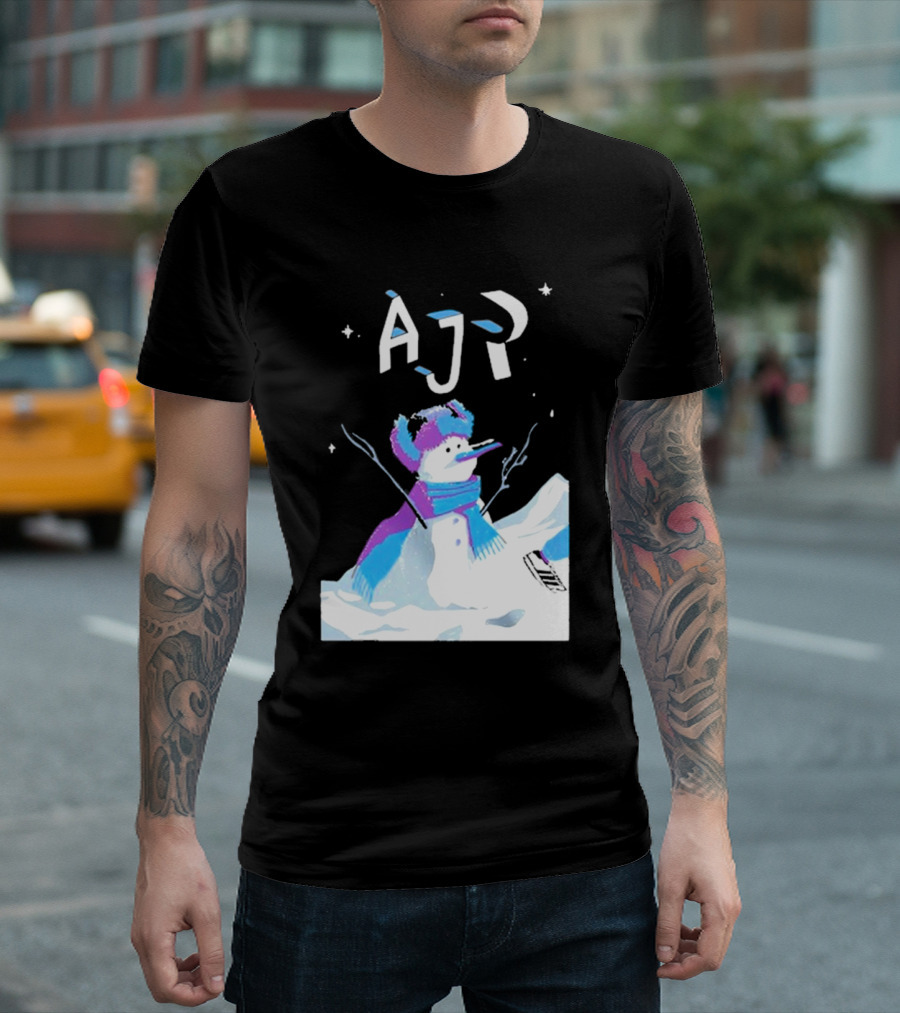 AJR Brothers Snowman Winter T-Shirt