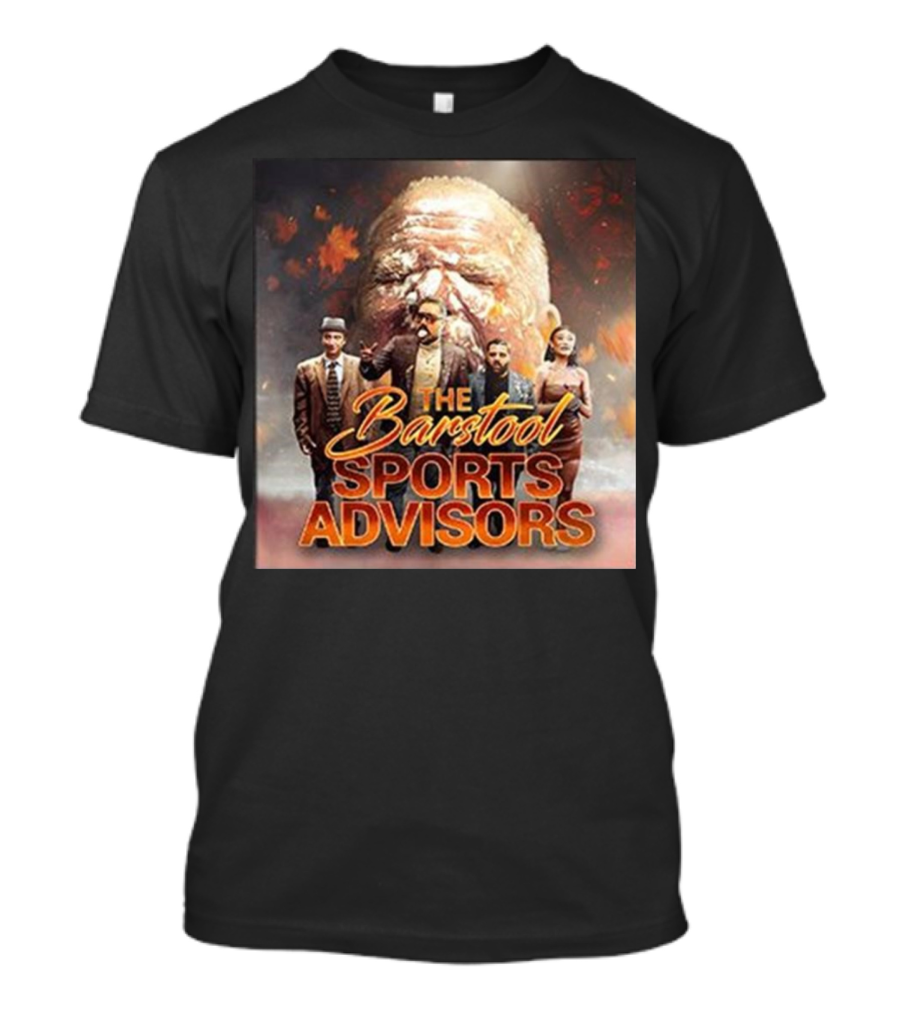 Advisors Season 7 Cover With Cast And Giant Face Background T-Shirt