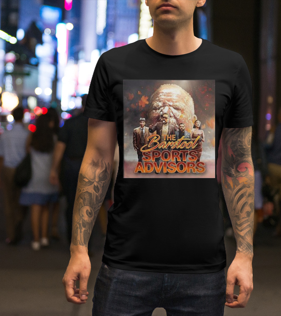Advisors Season 7 Cover With Cast And Giant Face Background T-Shirt