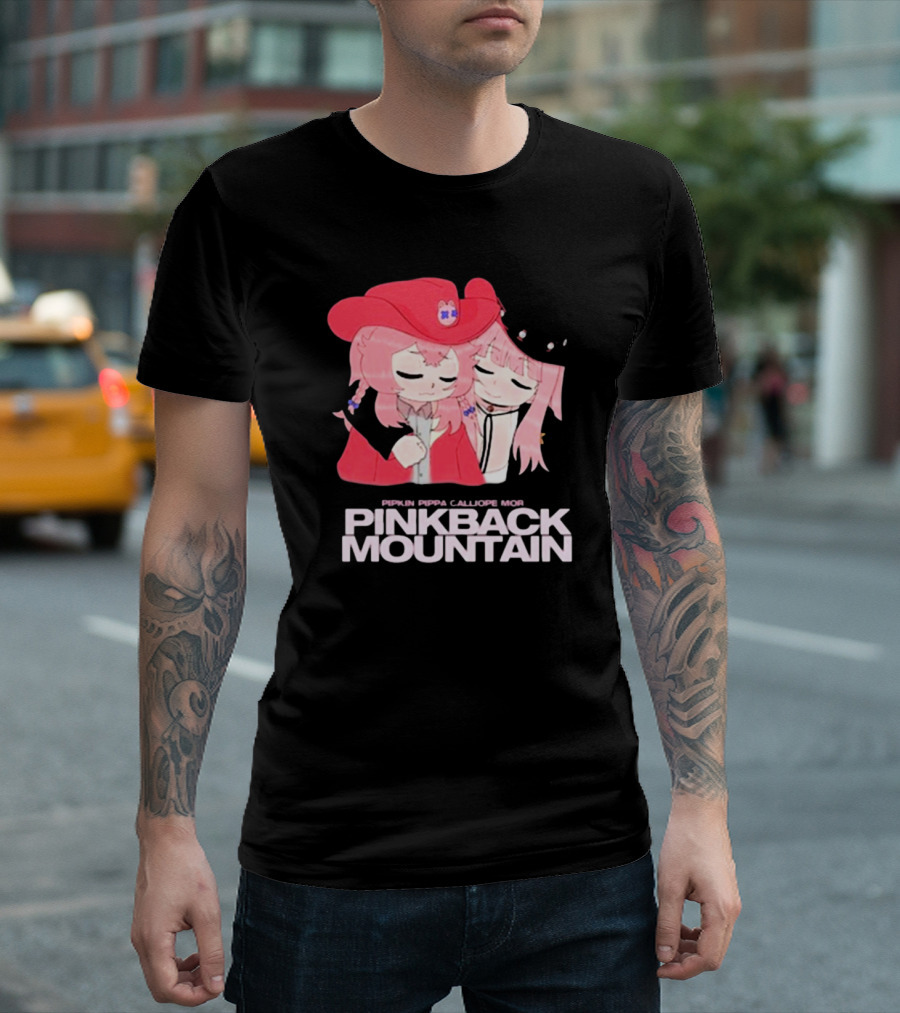 Pipkin Pippa Calliope Mori Pinkback Mountain T-Shirt