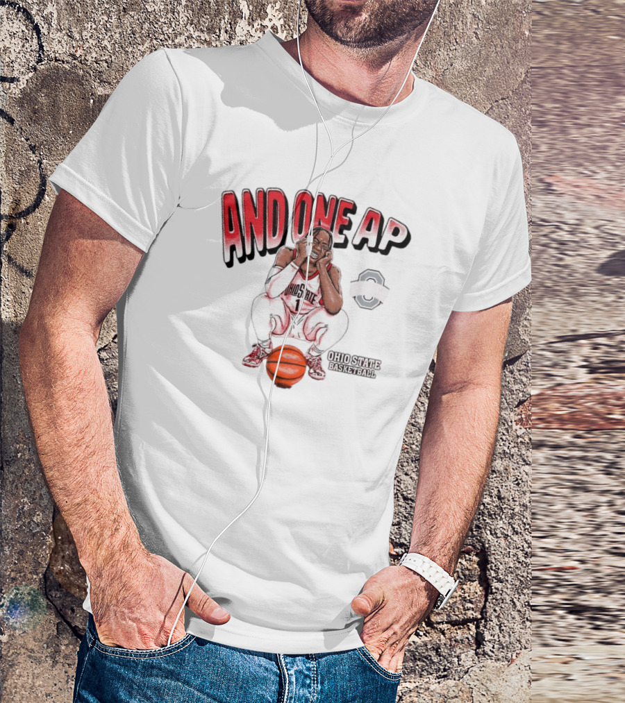 And One AP Ohio State Basketball T-Shirt