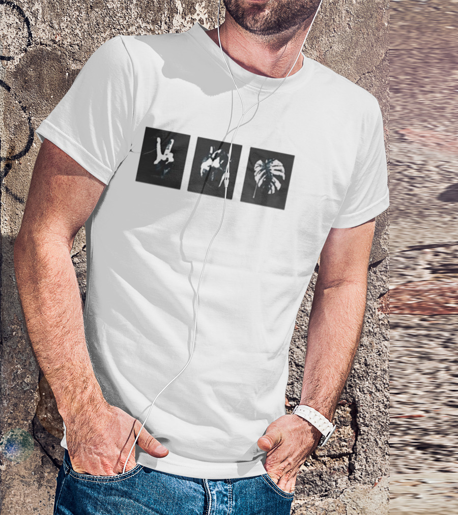 Season 8 Peace Sign Heart Metal Leaf T-Shirt