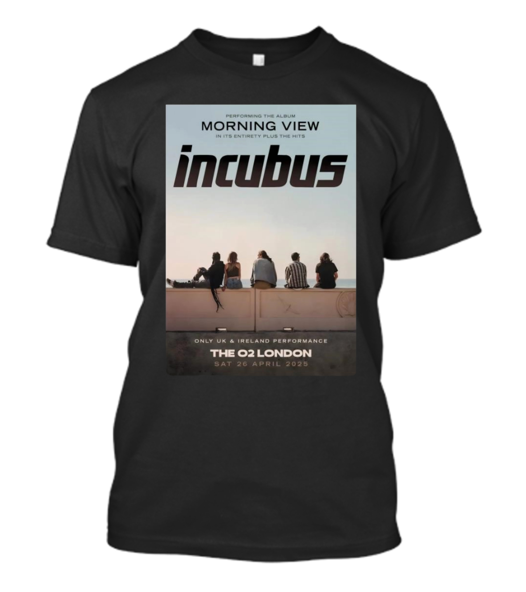 Incubus Morning View Album Live Performance The O2 London 26 April 2025 T-Shirt