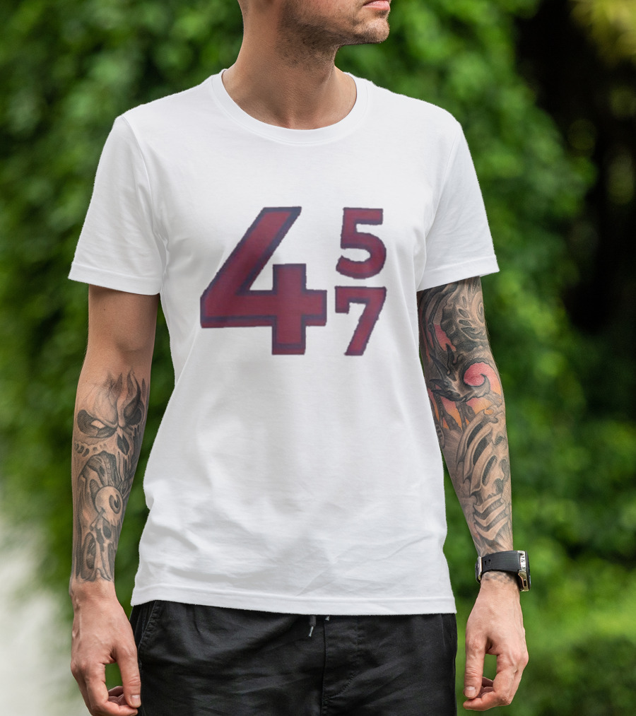 45 47 Trump America Great T-Shirt