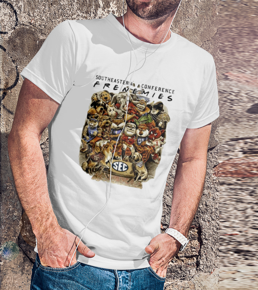 Southeastern Conference SEC Frenemies Family T-Shirt