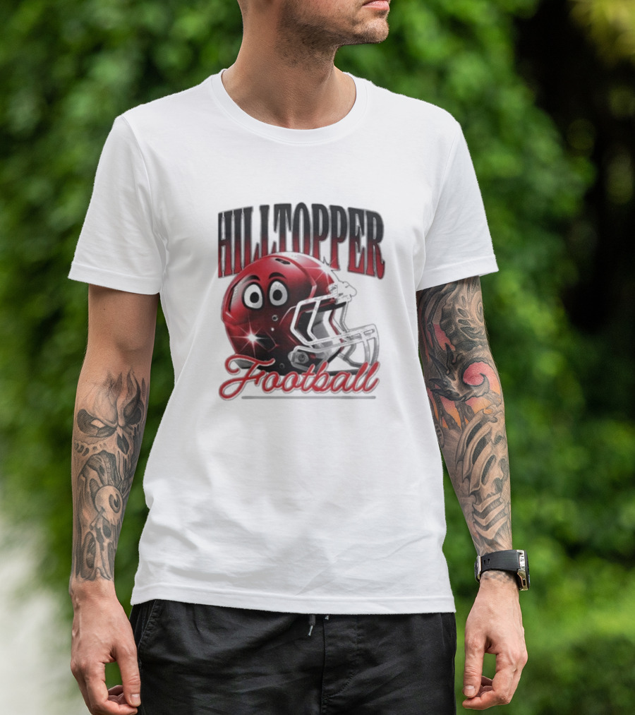 Western Kentucky Hilltoppers Football Helmet T-Shirt