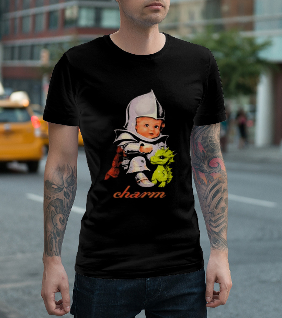 Clairo Charm Dragon Baby Knight T-Shirt