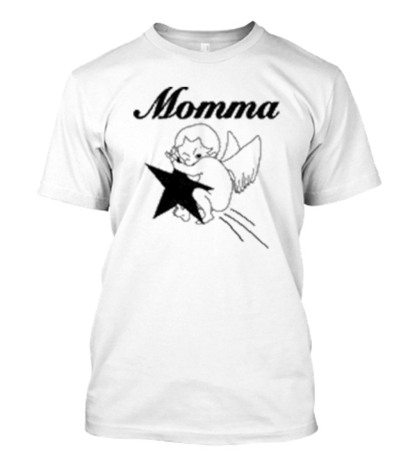 Momma Angel Holding Star T-Shirt
