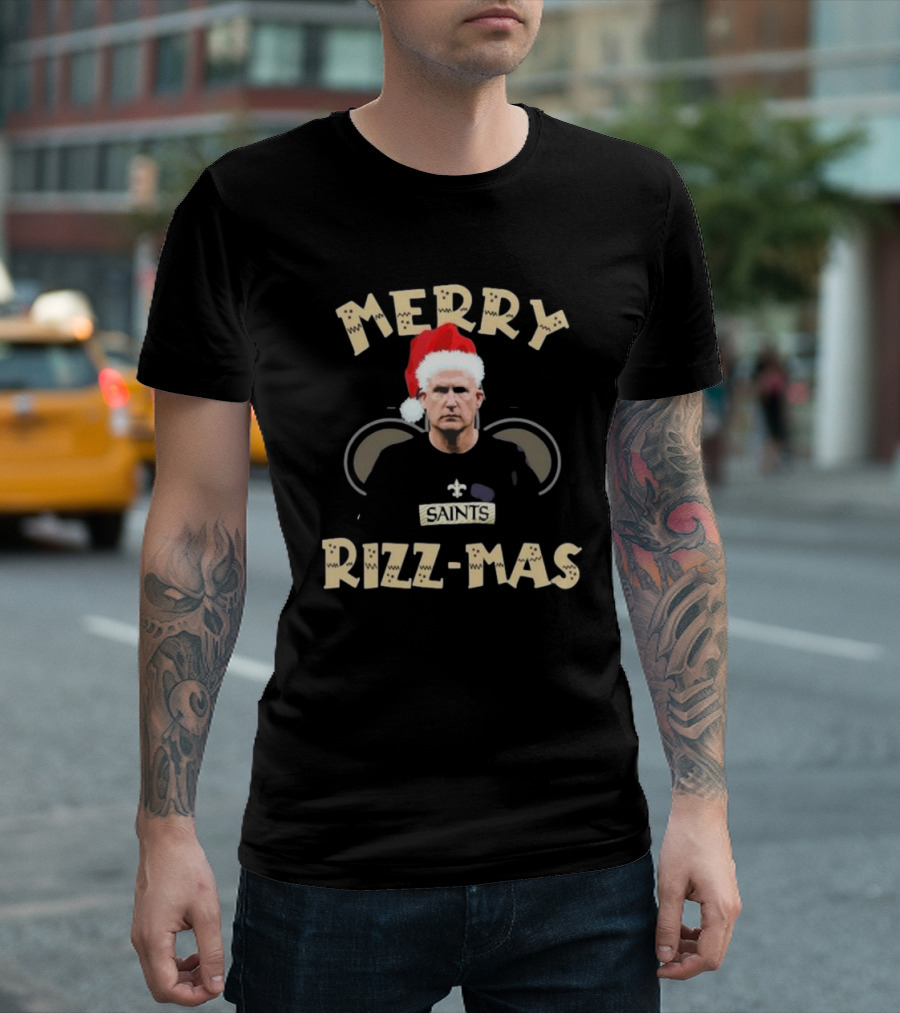 Merry Rizz-Mas New Orleans Saints T-Shirt