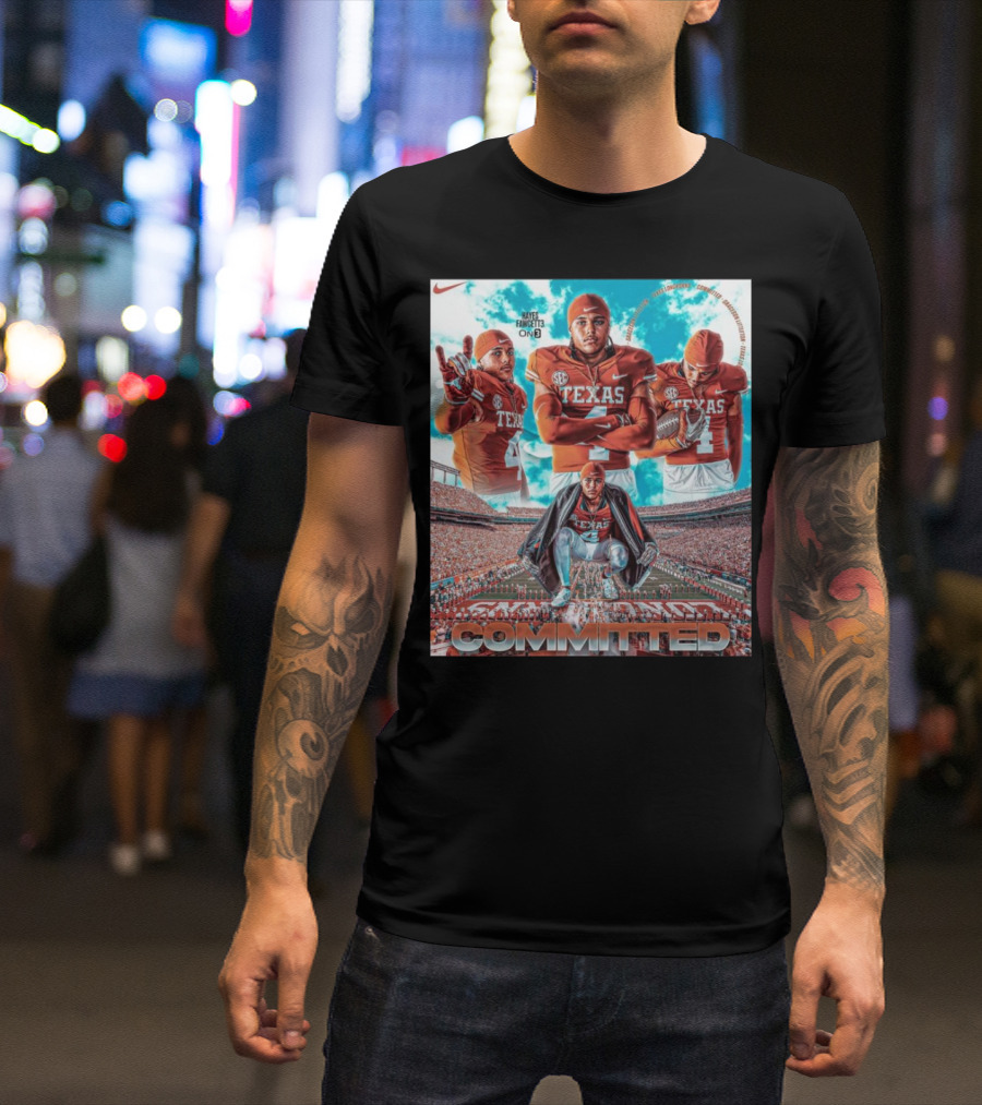 Graceson Littleton Commits To Texas Longhorns Football Team T-Shirt