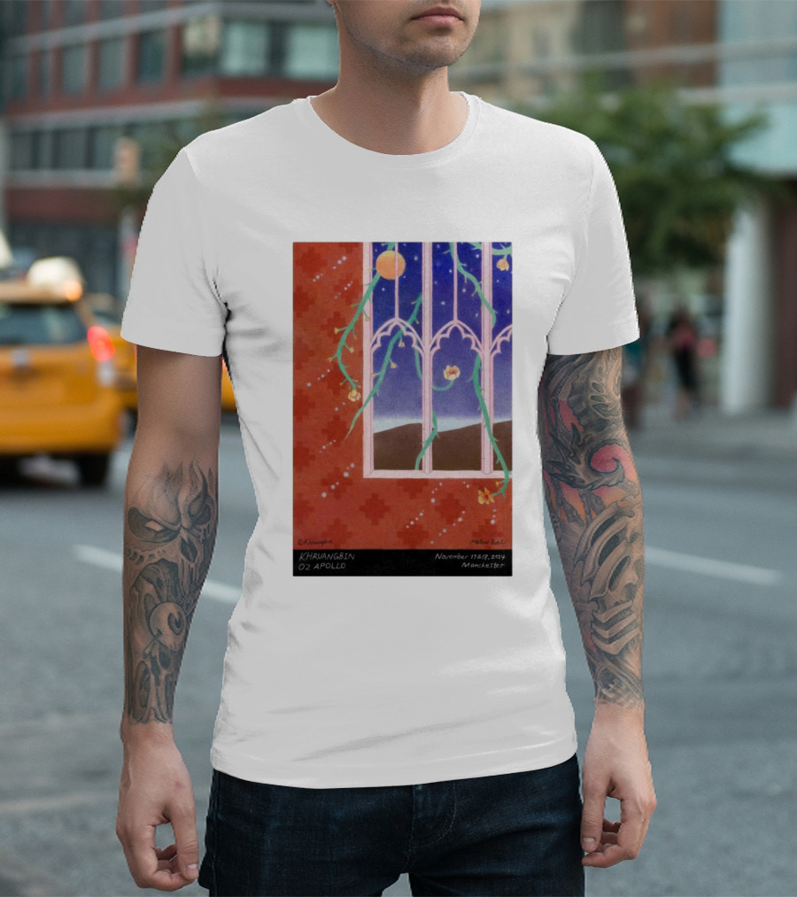 KHRAUNGBIN O2 Apollo Manchester November 17-18 2024 Window T-Shirt
