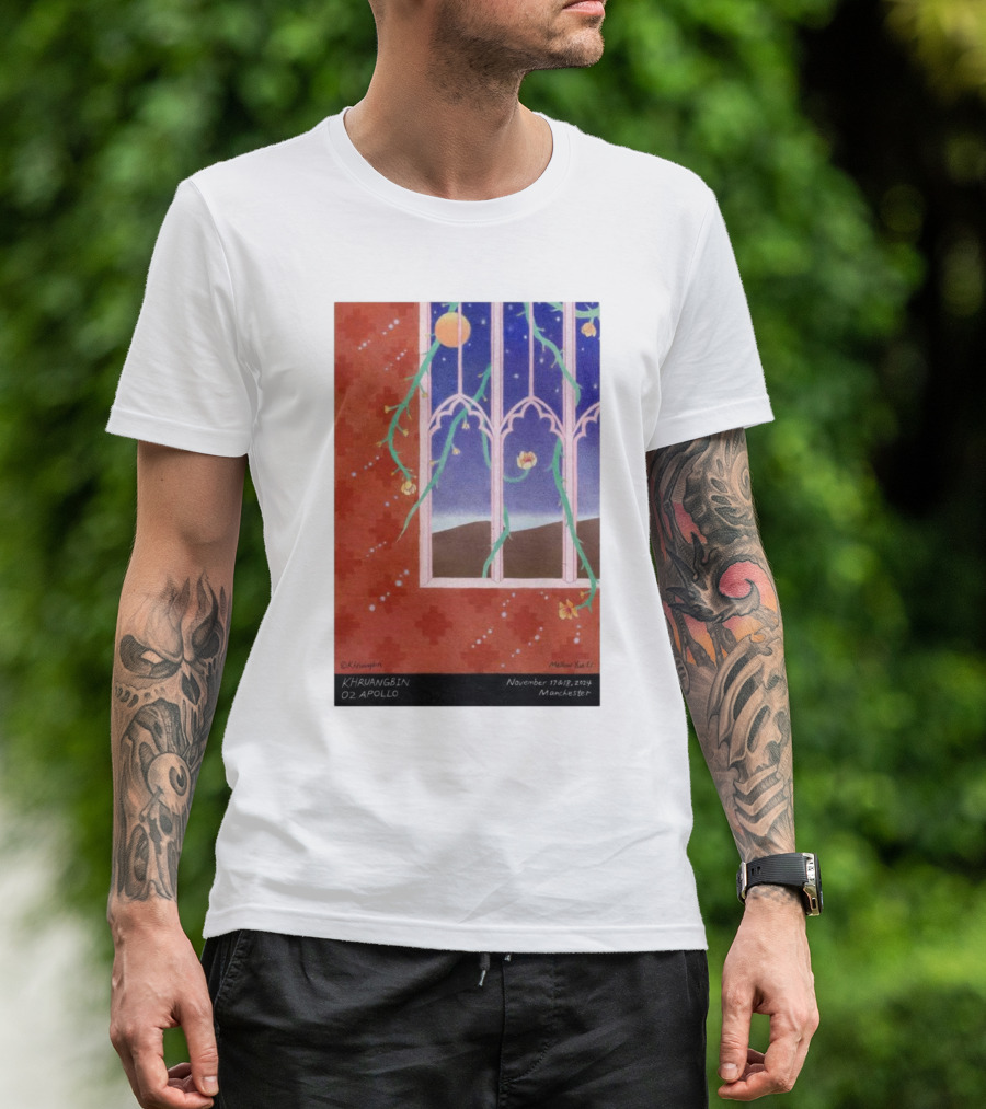 KHRAUNGBIN O2 Apollo Manchester November 17-18 2024 Window T-Shirt