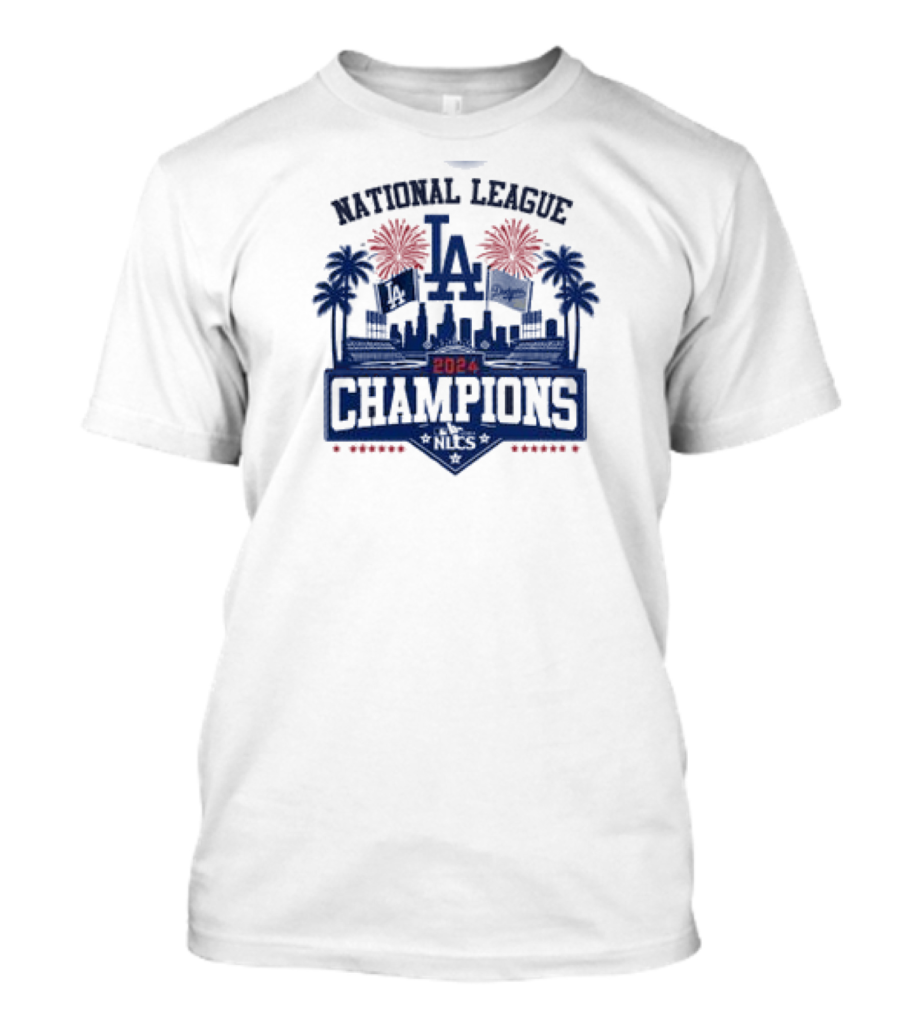 Los Angeles Dodgers National League Champions 2024 NLCS LA Dodgers T-Shirt