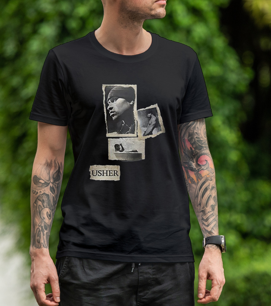 Usher Raymond IV Confessions Album Collage T-Shirt
