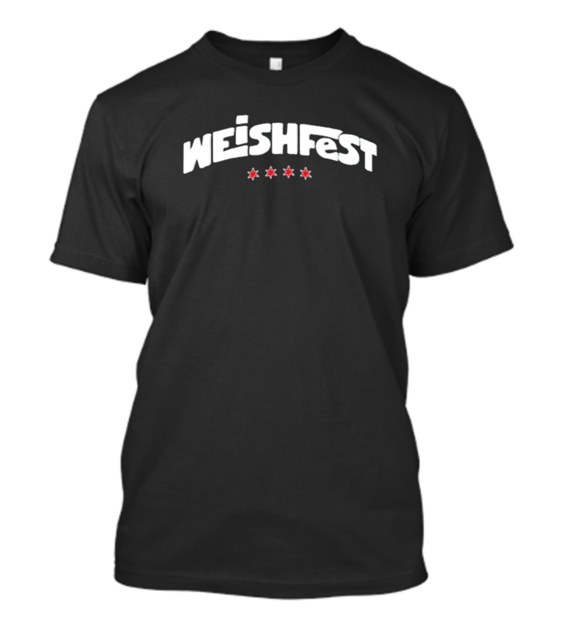 Weishfest Weish Fest Four Stars Chicago Festival T-Shirt