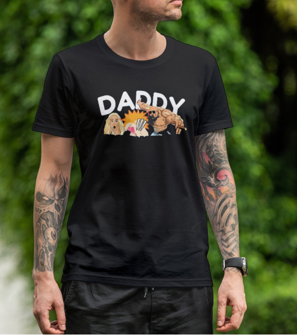 Daddy Call Me Andrew Tate Topg Punch Cartoon T-Shirt