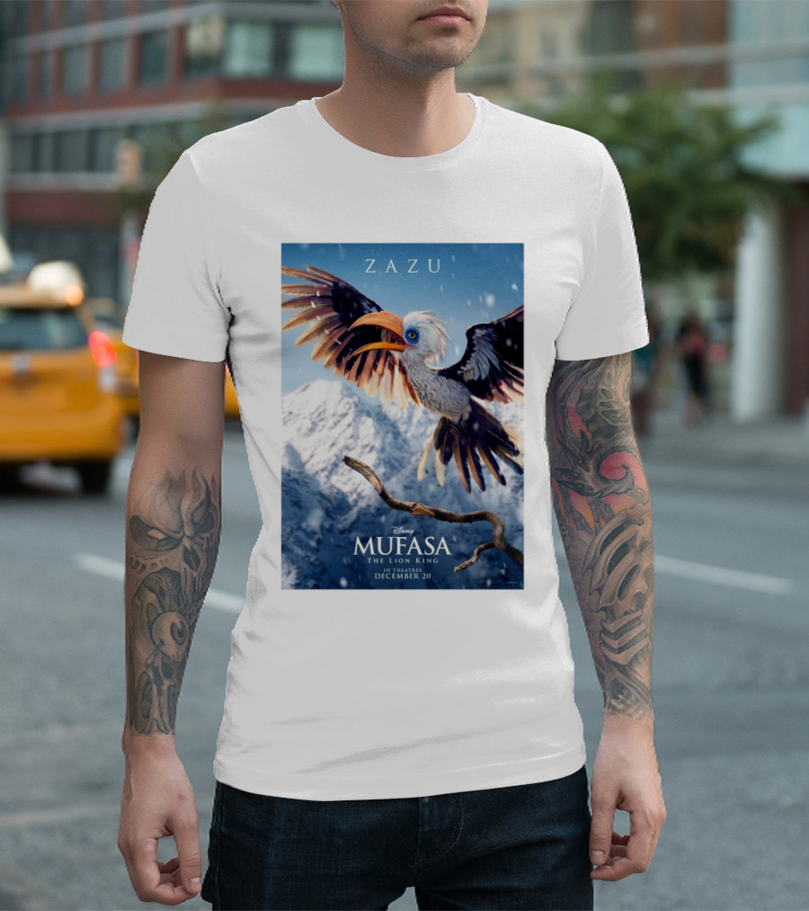 Zazu Mufasa The Lion King Disney In Theatres December 20 T-Shirt