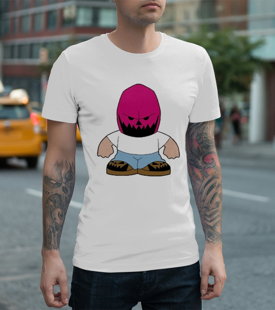Abbitt 730 Dude Babbitt Revived Pink Mask Character T-Shirt