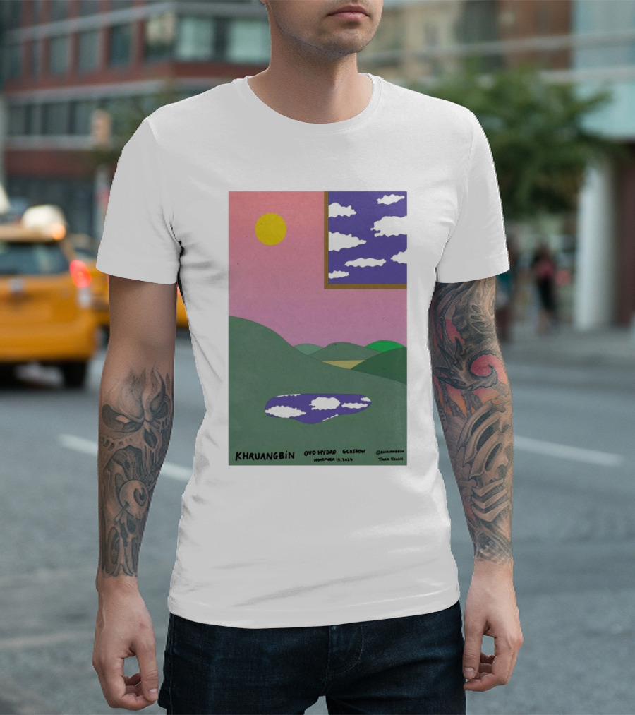Khruangbin OVO Hydro Glasgow November 15 2024 Tara Kuang T-Shirt