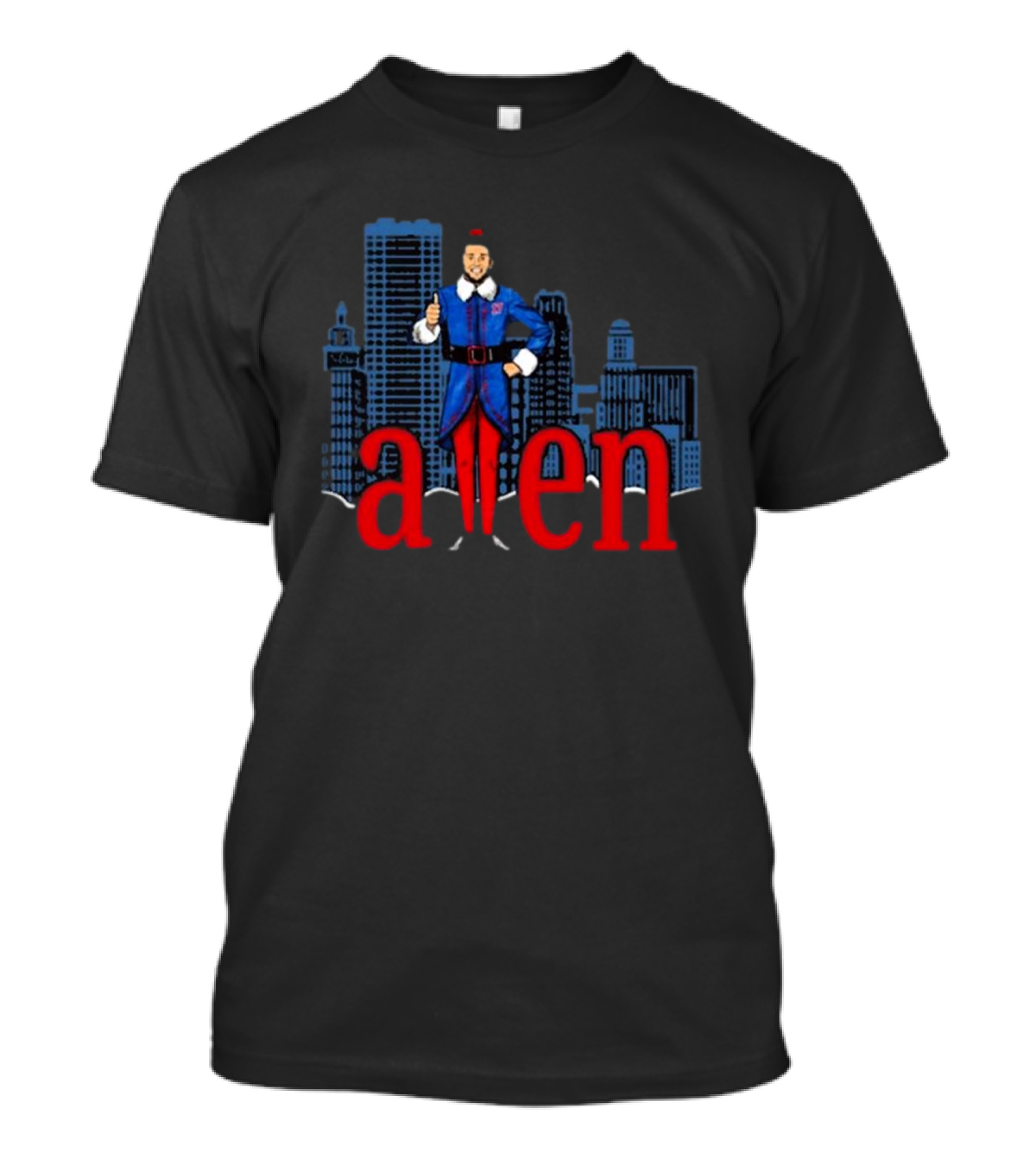 Alen Scoring Is My Favorite 2024 Buffalo Bills City Skyline T-Shirt
