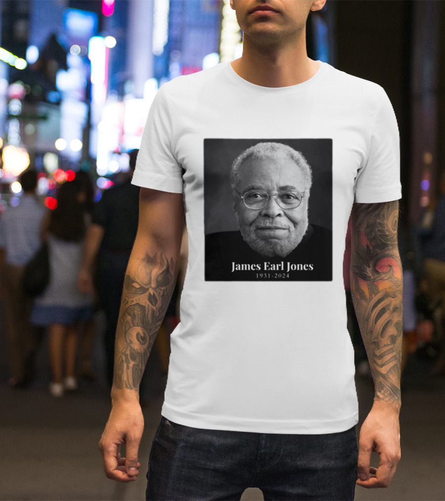 James Earl Jones 1931-2024 Memorial Image T-Shirt