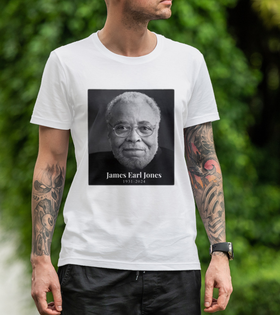 James Earl Jones 1931-2024 Memorial Image T-Shirt