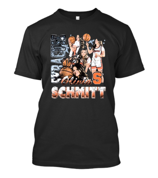 Olivia Schmitt Syracuse Basketball Signature 90s T-Shirt
