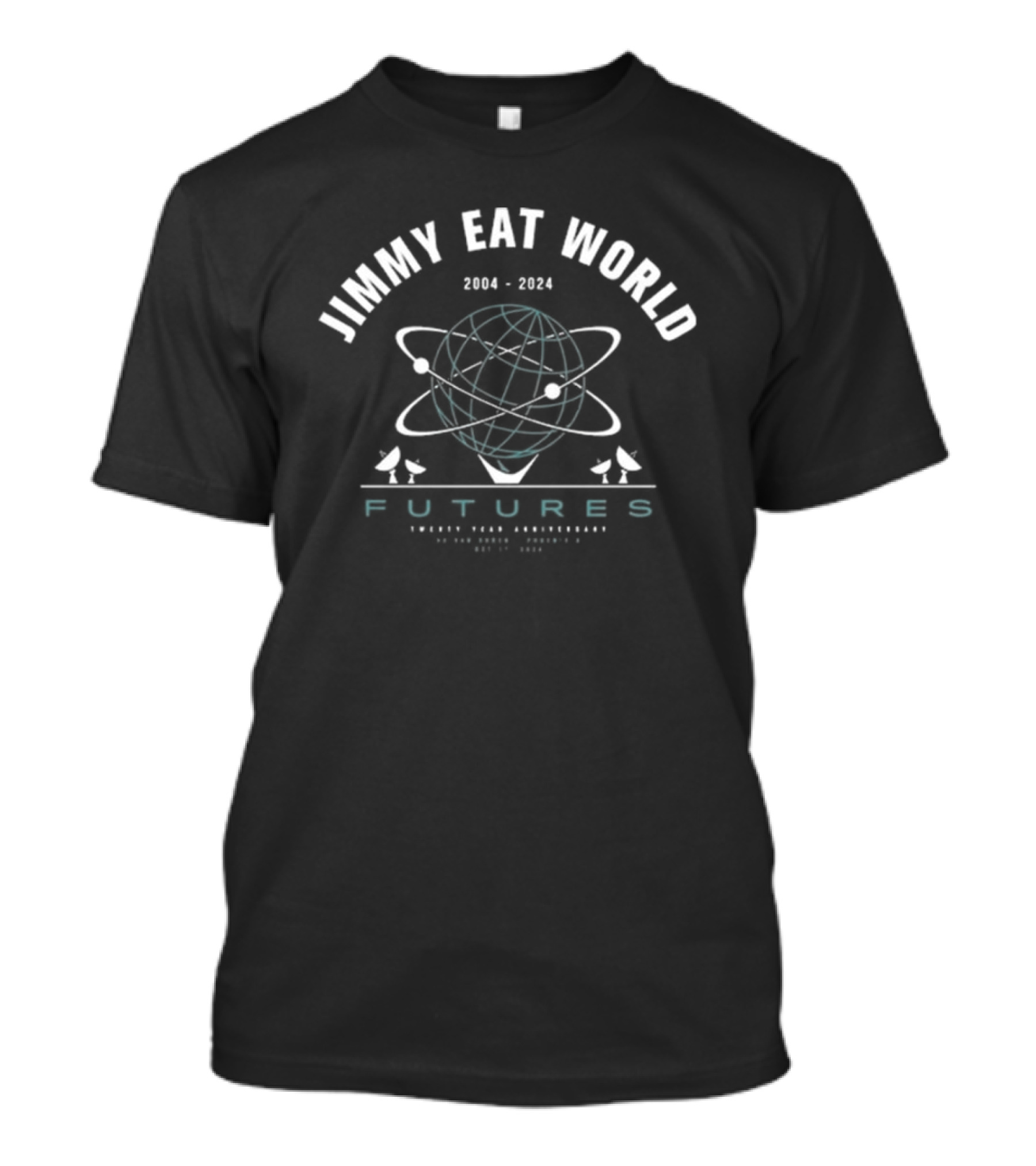 Jimmy Eat World Futures 20th Anniversary October 17, 2024 Phoenix Arizona 2004-2024 T-Shirt