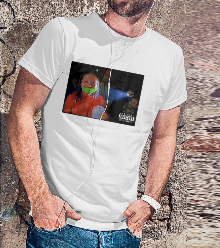 Trishabriellee Fishtank Parental Advisory Explicit Content T-Shirt