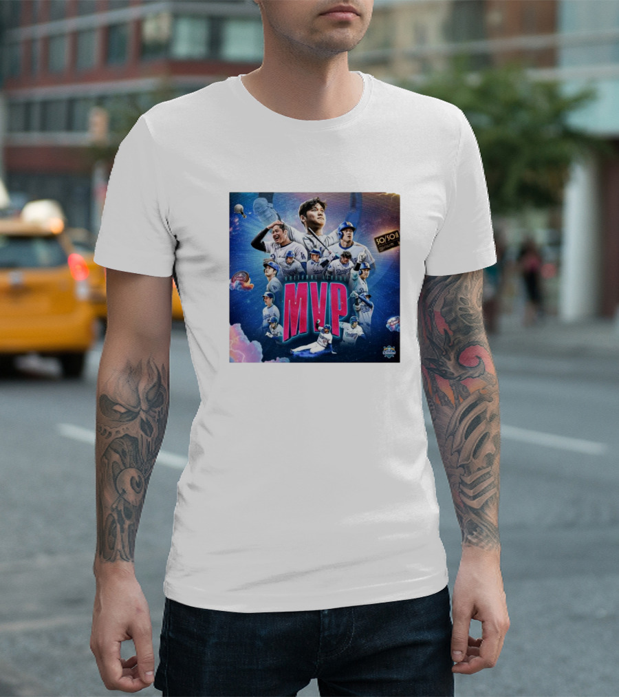 Los Angeles Dodgers Shohei Ohtani 2024 National League MVP MLB T-Shirt