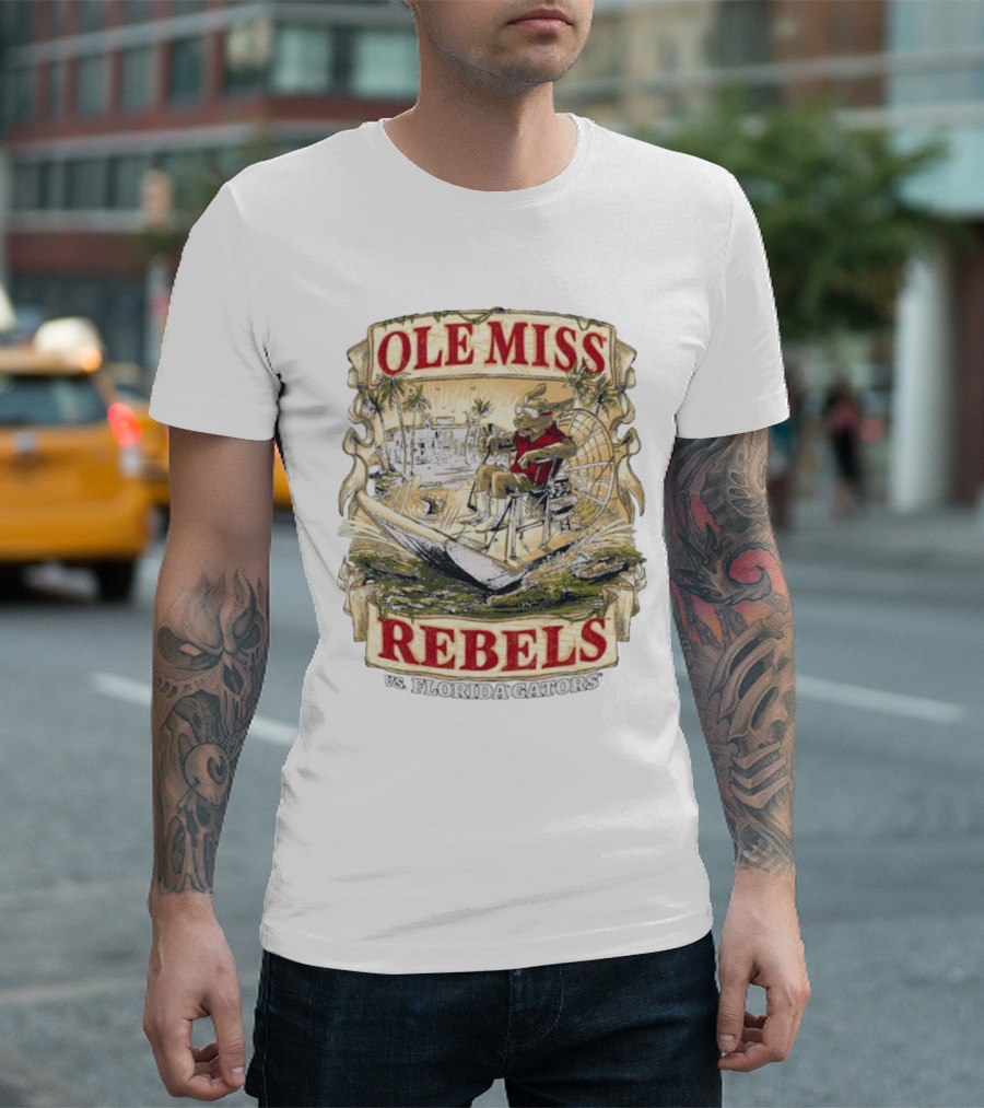 OLE MISS REBELS VS. FLORIDA GATORS GAME DAY T-Shirt