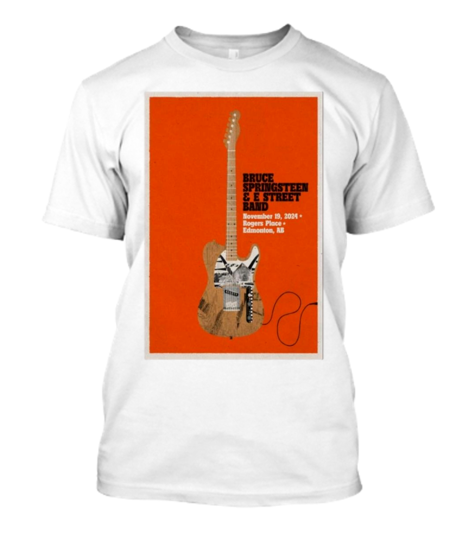 Bruce Springsteen And E Street Band Rogers Place Edmonton November 19 T-Shirt