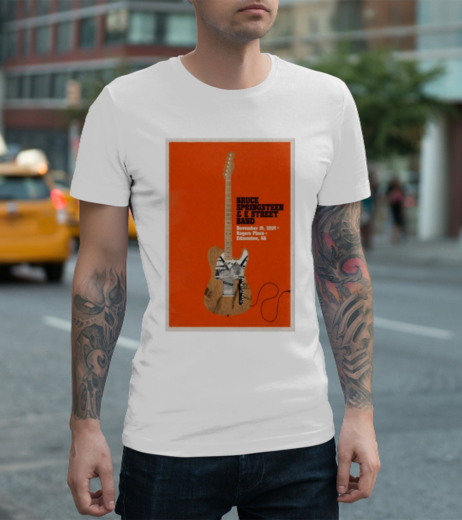 Bruce Springsteen And E Street Band Rogers Place Edmonton November 19 T-Shirt