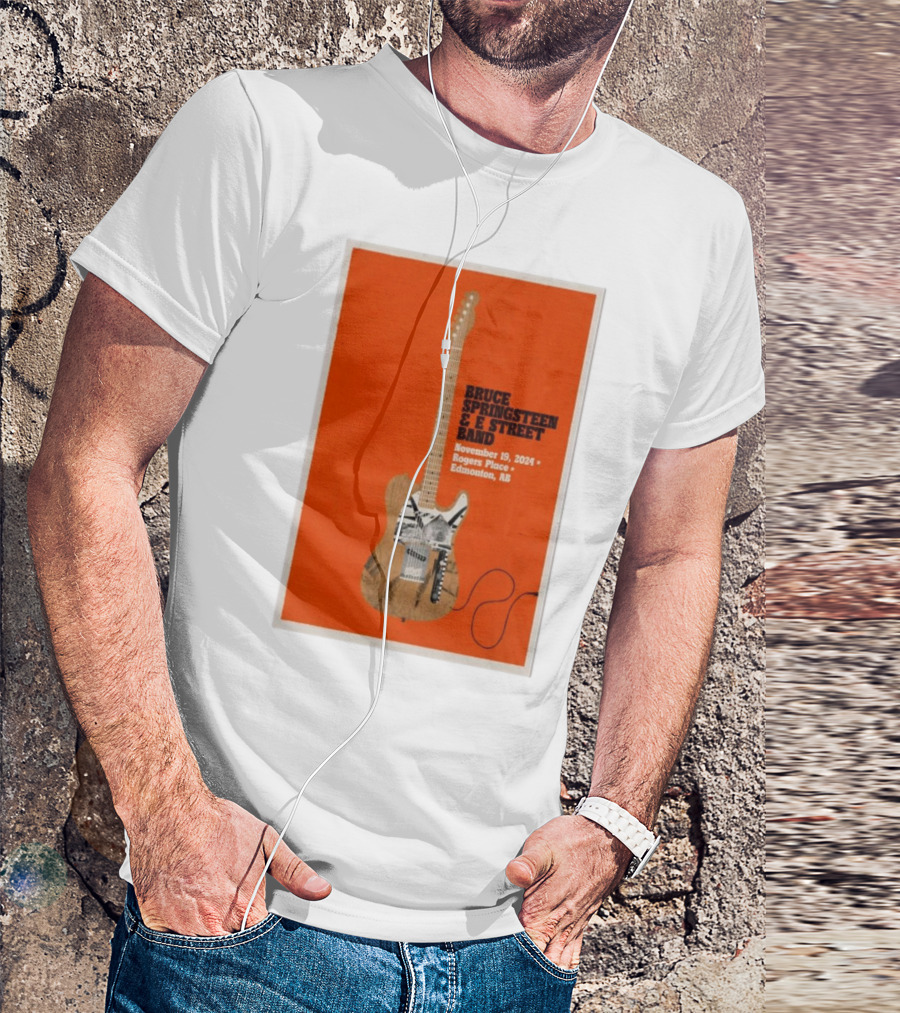Bruce Springsteen And E Street Band Rogers Place Edmonton November 19 T-Shirt