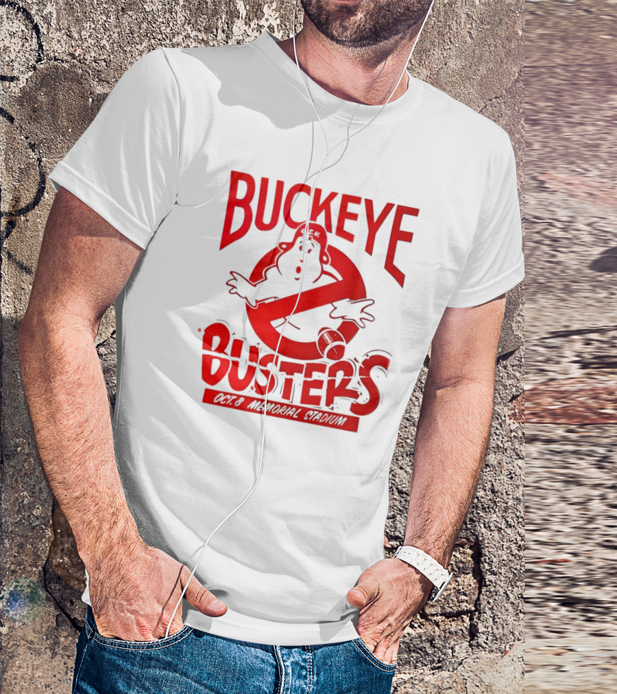 Buckeye Busters Oct 8 Memorial Stadium Indiana Hoosiers OSU T-Shirt