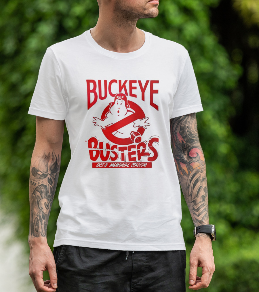 Buckeye Busters Oct 8 Memorial Stadium Indiana Hoosiers OSU T-Shirt