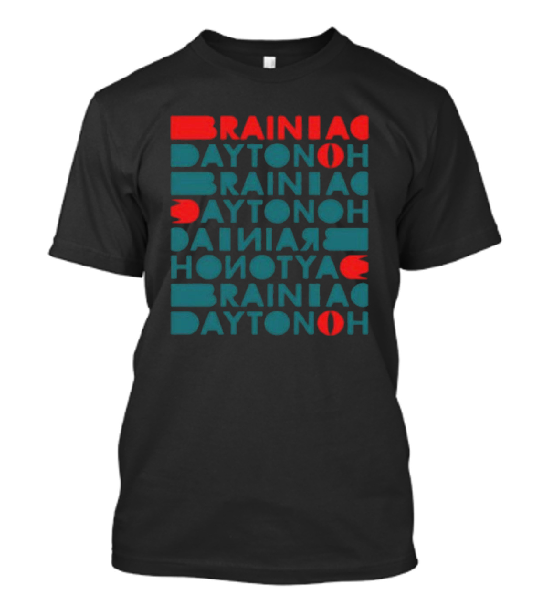 Brainiac Daytonoh Repeated Pattern Featuring Justin Pierre T-Shirt