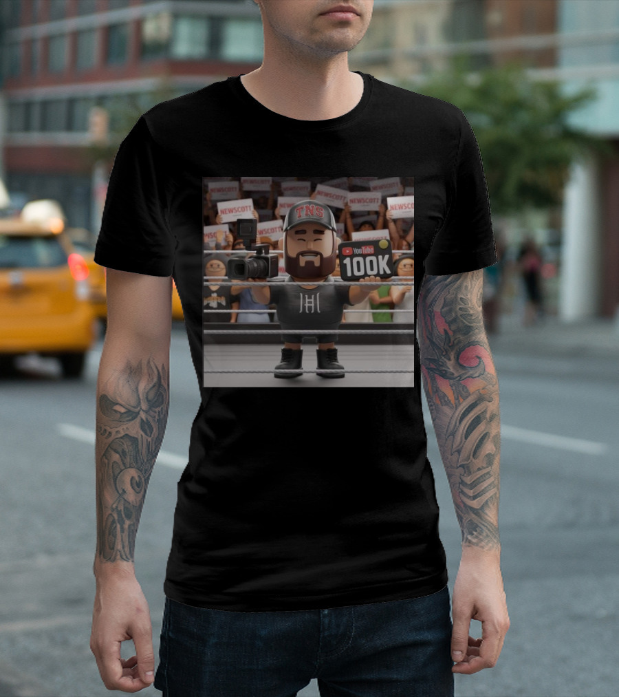 TNS NewScott Youtube 100k Subscribers Celebration 1.5 Weeks Ago T-Shirt