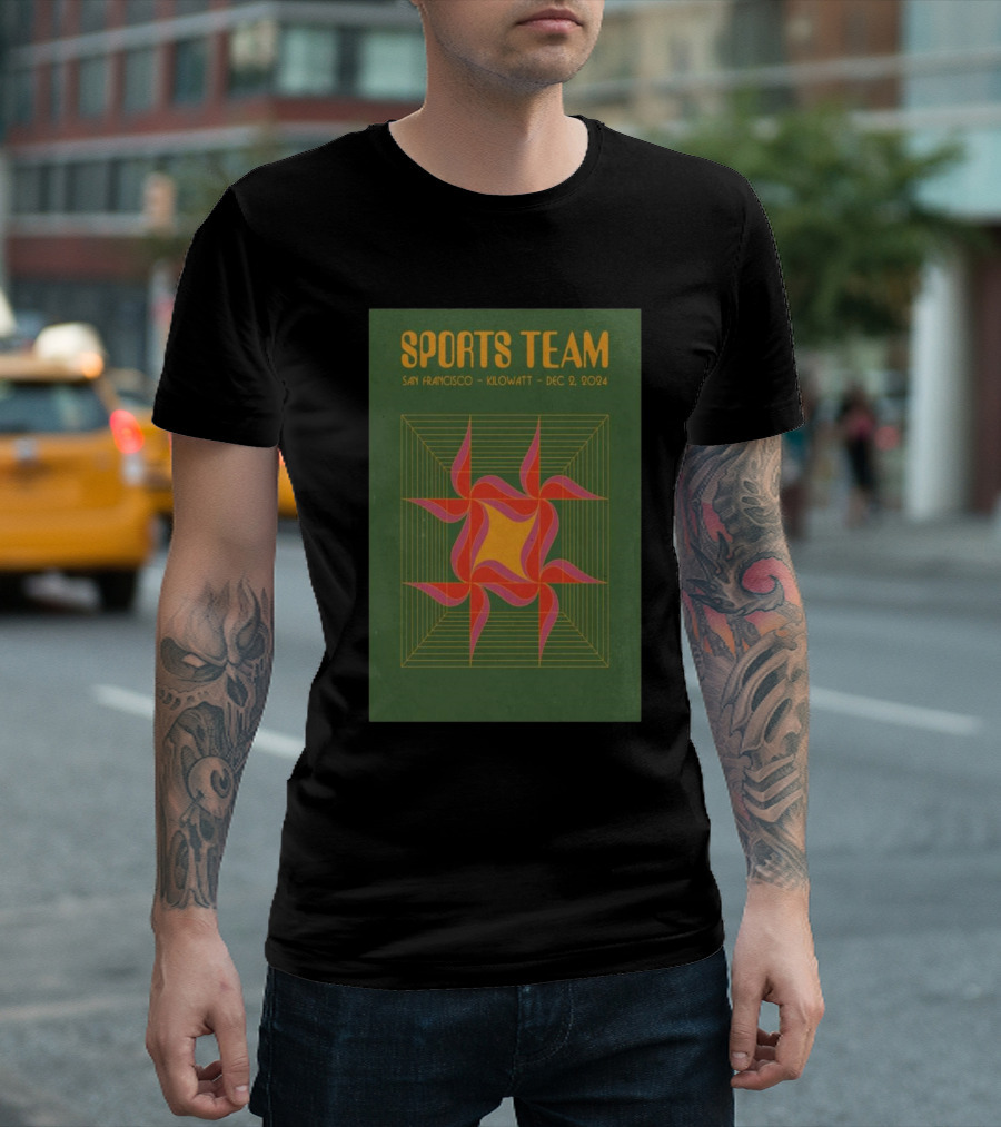 Sports Team San Francisco Kilowatt Dec 2 2024 Tour T-Shirt