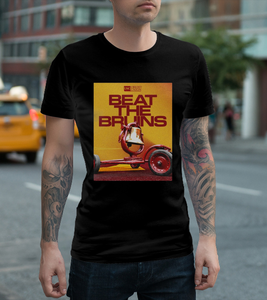 USC Credit Union Beat The Bruins Victory Bell T-Shirt