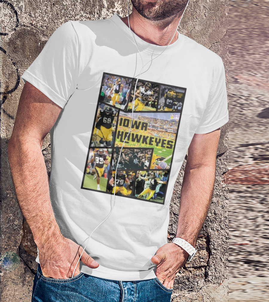 Iowa Hawkeyes Football Players Grand Theft Auto T-Shirt