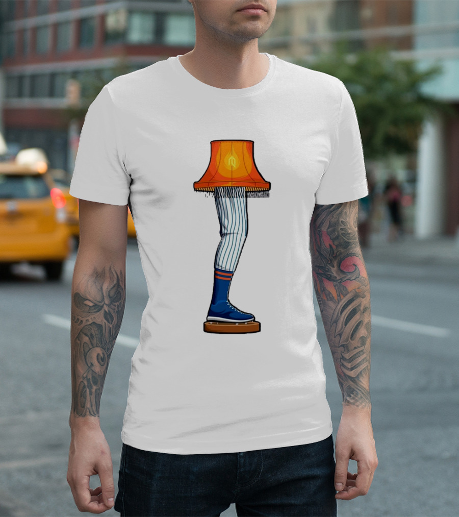 LGM Leg Lamp New York Mets MLB Baseball T-Shirt