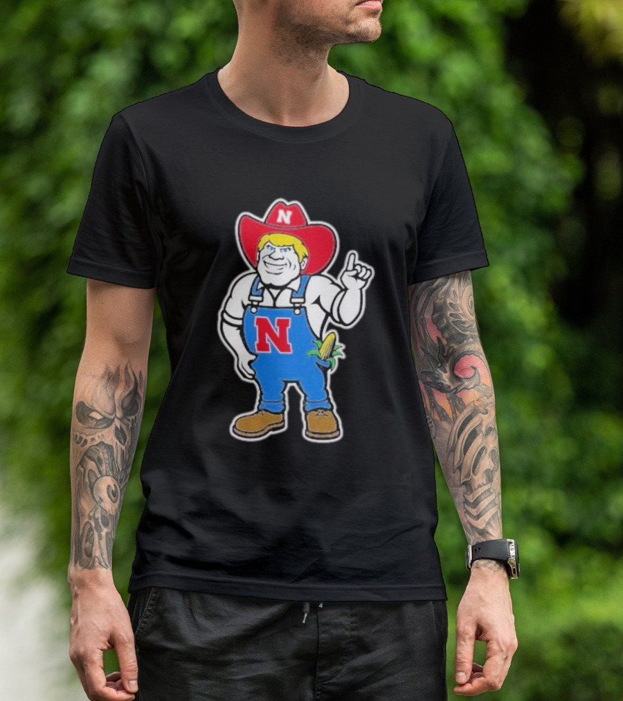Coach Rhule Nebraska Herbie Husker Cornhusker Spirit T-Shirt
